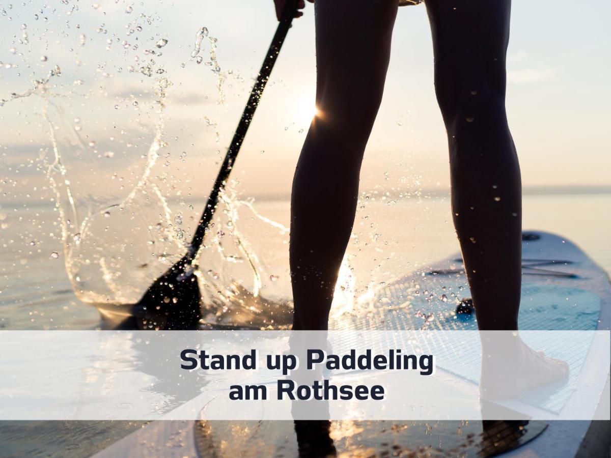 Ferienhaus Rothsee-Oase Ideale Ausgangslage Mit Tollem Ausblick, Sauna Und Privatem Garten Roth  ภายนอก รูปภาพ