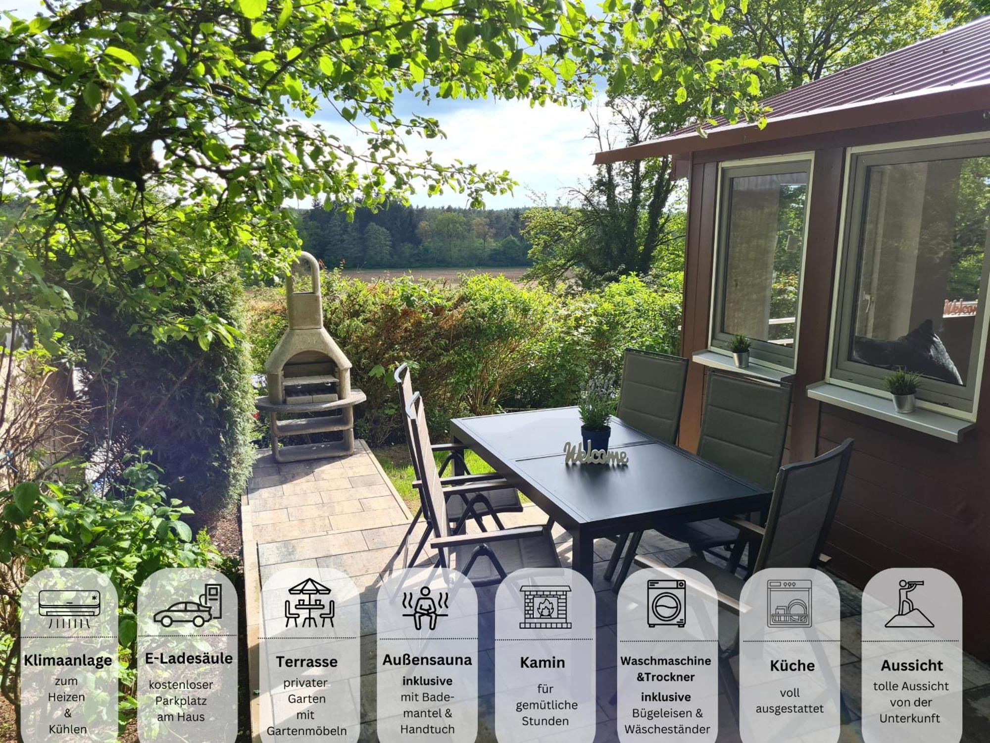 Ferienhaus Rothsee-Oase Ideale Ausgangslage Mit Tollem Ausblick, Sauna Und Privatem Garten Roth  ภายนอก รูปภาพ